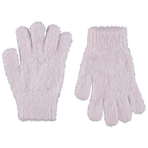 Guantes de punto con pelo niña 