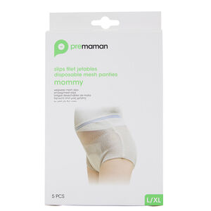 Lote de 5 bragas desechables elásticas Talla L/XL  Main Lote de 5 bragas desechables elásticas Talla L/XL