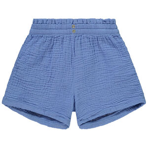 Short de gasa doble liso para niña  Main Short de gasa doble liso para niña