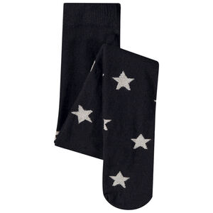 Medias gruesas con estampado de estrellas para niña 