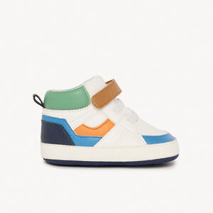 Zapatillas altas con piezas para bebé niño 