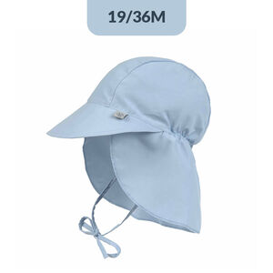 Casquette de soleil anti-UV 50-51 (19 à 36 mois) Sky Blue 