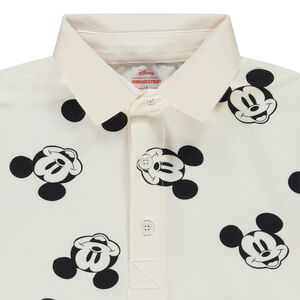 Polo manches longues en jersey imprimé Mickey Disney pour garçon 