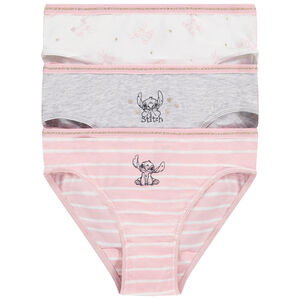 Pack de 3 braguitas de Stitch Disney para niña 