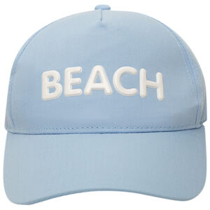 Gorra con mensaje en relieve de goma para niño 