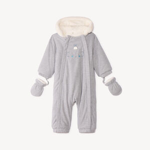 Saco de dormir forrado de sherpa para bebé niño robot 