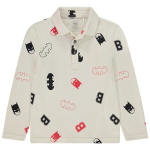 Polo de manga larga estampado de Batman Warner para niño 