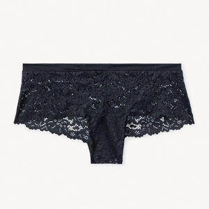 Shorty de encaje liso para mujer  Main Shorty de encaje liso para mujer