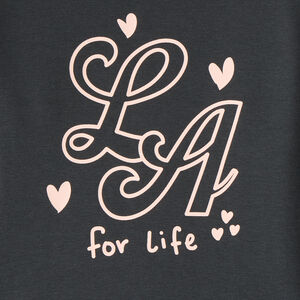 Sudadera de felpa con diseño para niña 