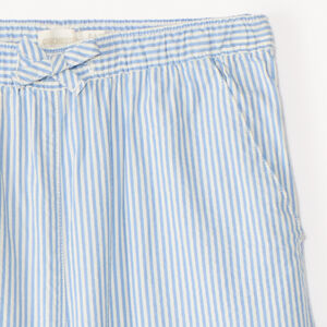 Pantalón ancho de algodón a rayas niña 