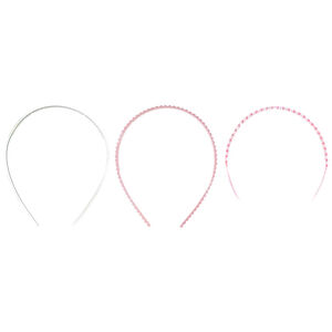 Lote de 3 diademas de fantasía para niña 