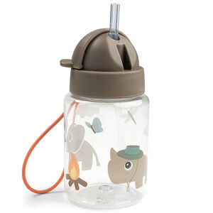 Botella con pajita 280ml Tiny Trails Arena 