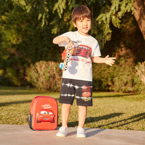 Camiseta de manga corta con estampado lenticular de Flash McQueen de Disney - Pixar para niño 