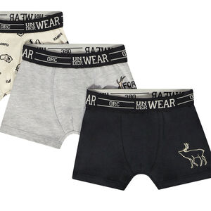 Pack de 6 bóxers estampados para niño 