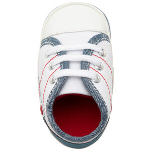 Zapatillas suaves con detalles de mezclilla 