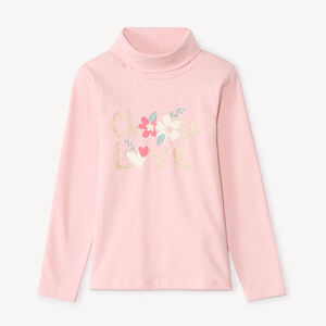 Sous-pull à col roulé fantaisie pour fille  Main Sous-pull à col roulé fantaisie pour fille