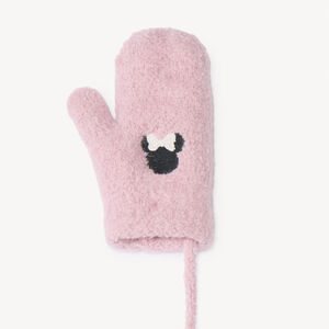 Set gorro peruano cuello tubular y manoplas Minnie Disney para bebé niña 