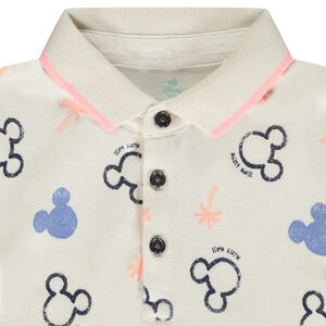 Polo manga corta estampado Mickey Disney para bebé niño 