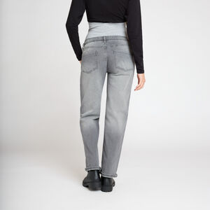 Vaqueros rectos premamá con banda alta 