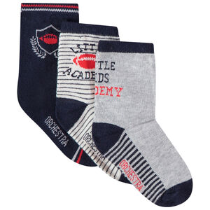 Pack de 3 pares de calcetines fantásticos para bebé niño 