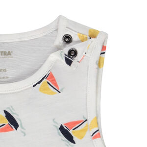 Pack de 2 camisetas sin mangas de jersey para bebé niño 