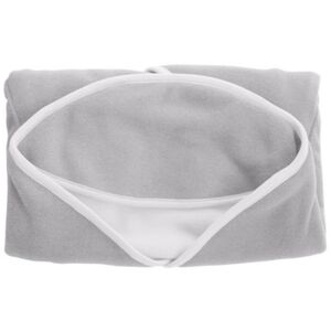 Babynomade T2 Polaire gris clair blanc 
