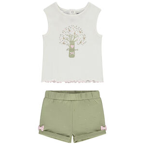 Conjunto 2 piezas para bebé niña 