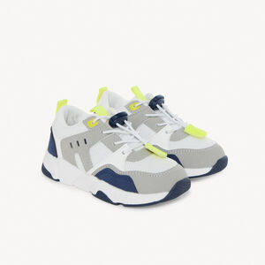 Zapatillas deportivas de malla con freno para niño 