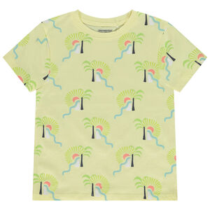 Camiseta manga corta estampado fantasía arty para niño 