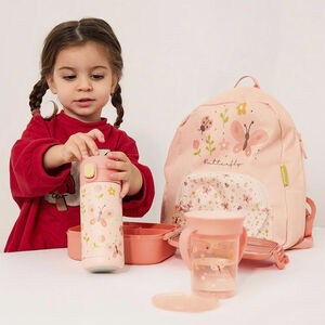 Vaso aprendizaje bebé Sippy Cup 360º 270ml Butterfly 6M+ 