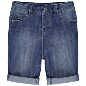 Bermudas de jean efecto desgastado para bebé niño 