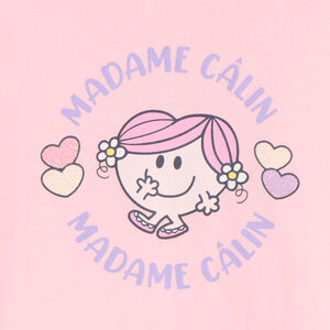 Camiseta de manga larga con estampado Madame Câlin para bebé niña 
