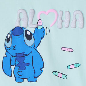Camiseta de manga corta Stitch Disney niña 