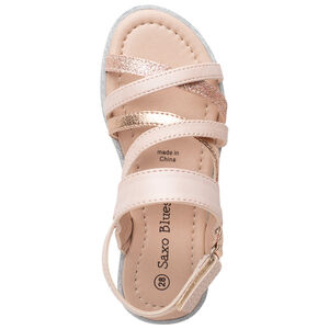Sandalias brillantes con tiras y suela con volumen  Main Sandalias brillantes con tiras y suela con volumen
