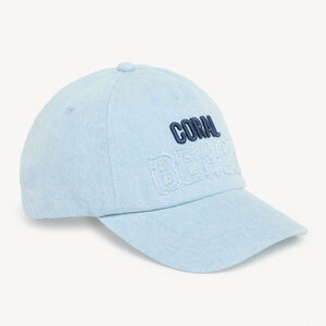 Gorra de denim con bordado para niño 