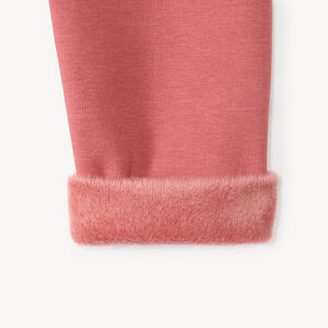 Leggings para niña forrados en sherpa 