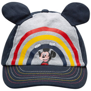 gorra en twill con orejas y print Mickey Disney 