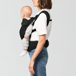 Mochila portabebés Amya 0-3 años Magic Black 