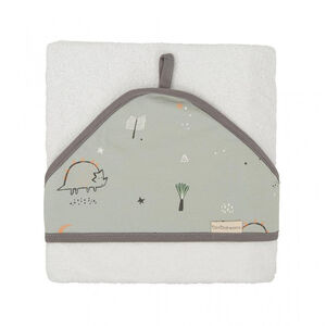 Maxi capa de baño 100x100cm Jurasic menta 