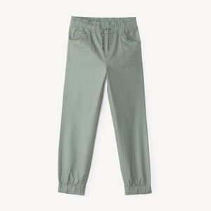 Pantalón jogger de tela para niño 