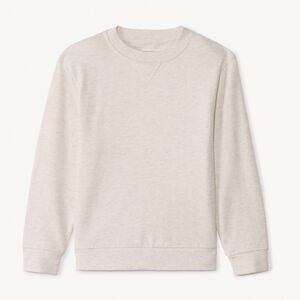 Sudadera de felpa lisa para niño 