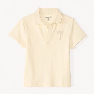 Polo de manga corta con estampados divertidos para niño 