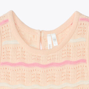 Camiseta sin mangas de punto con diseño niña bebé 