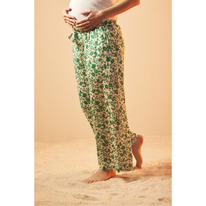 Pantalón premamá fluido -"Garden Party" 
