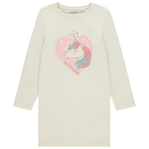 Pijama de niña con estampado de unicornio  Main Pijama de niña con estampado de unicornio