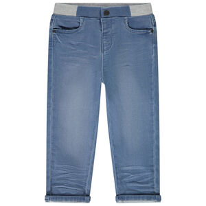 Pantalón recto con cintura elástica para bebé niño 