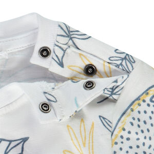 Camiseta manga corta estampado felinos para bebé niño 