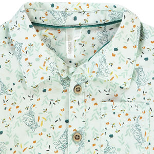 Camisa de manga larga en algodón con estampado de tigres para bebé niño 