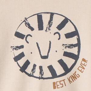 Sudadera de felpa oversize estampada para bebé niño 