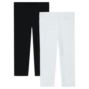 Lote de 2 pantalones corsario de un solo color Main Lote de 2 pantalones corsario de un solo color